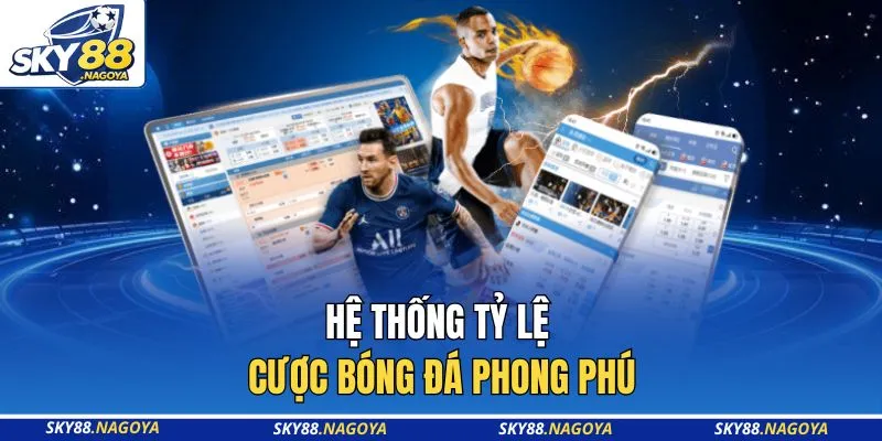 Hệ thống tỷ lệ cược bóng đá phong phú
